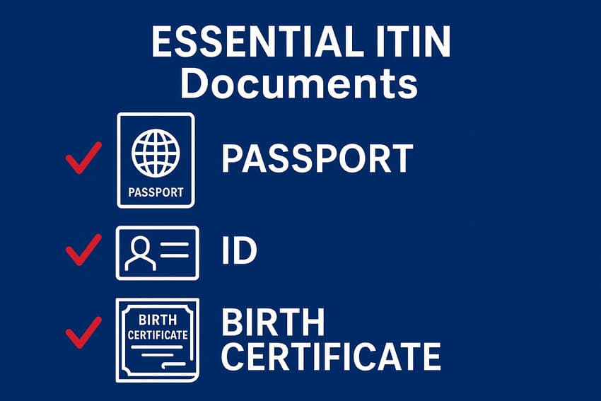 essential documents itin