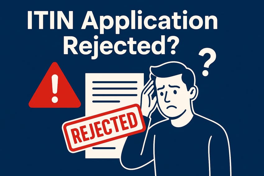 itin application rejected