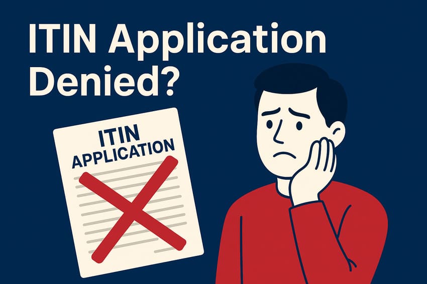 itin application denied